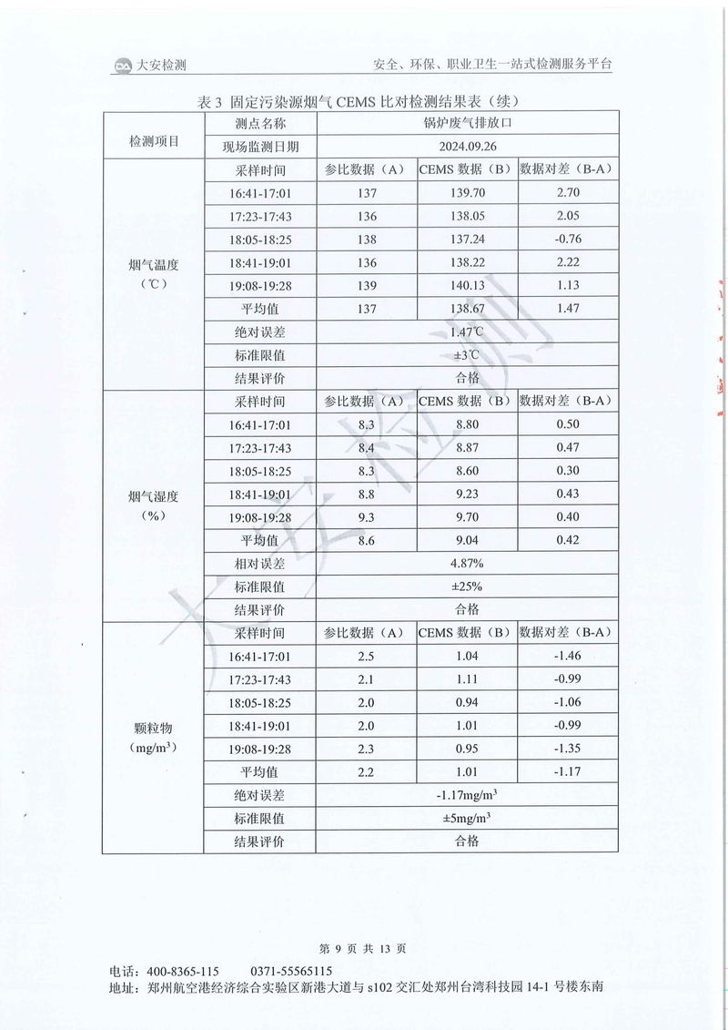 新鄉(xiāng)市三鑫科技有限公司-廢氣在線比對(duì)-10